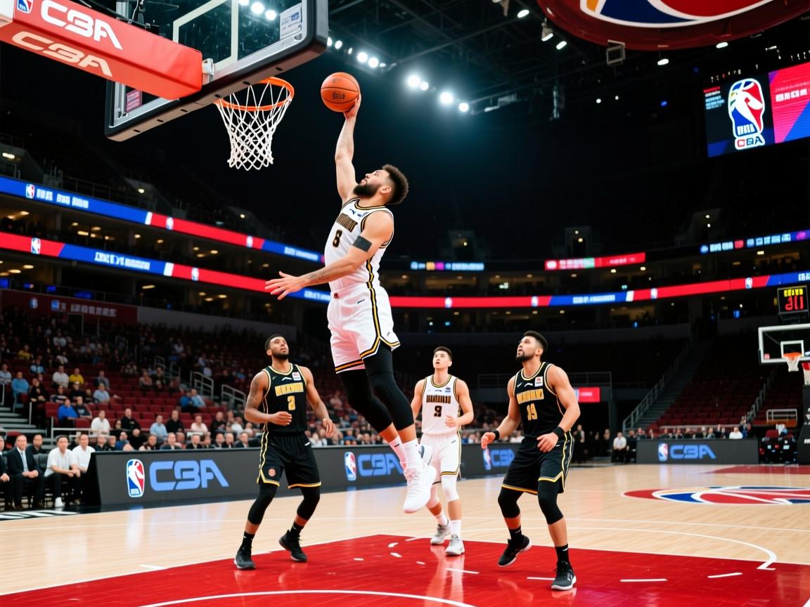 球员技术比拼激烈，瞬间扣篮引爆全场气氛  第3张