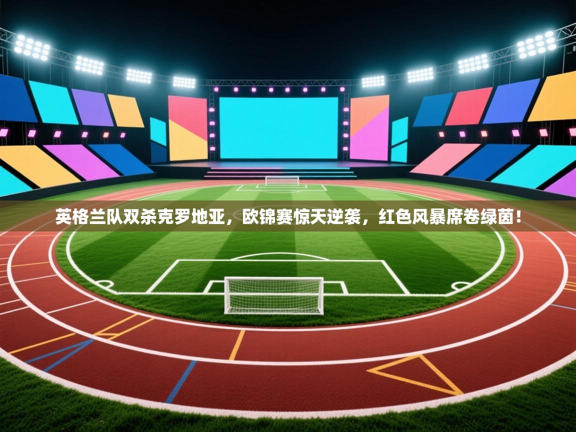 英格兰队双杀克罗地亚，欧锦赛惊天逆袭，红色风暴席卷绿茵！