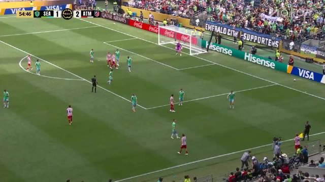 世俱杯-巴里奥斯双响马竞3-0首支出局队西雅图海湾人